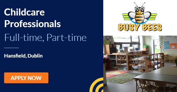 Childcare Professionals Busy Bees Hansfield Dublin 28th January Jobalert Ie