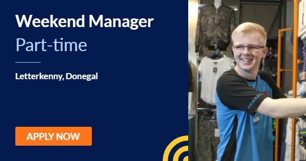 Weekend Manager Penneys Letterkenny County Donegal Jobalert