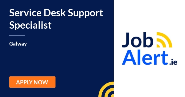 Service Desk Support Specialist Intuity Technologies Galway