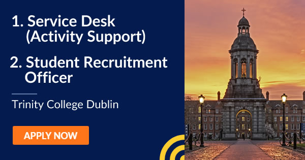 Office Based Roles Trinity College Dublin Dublin Jobalert